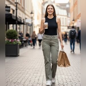 Wallflower Olive Green Pants